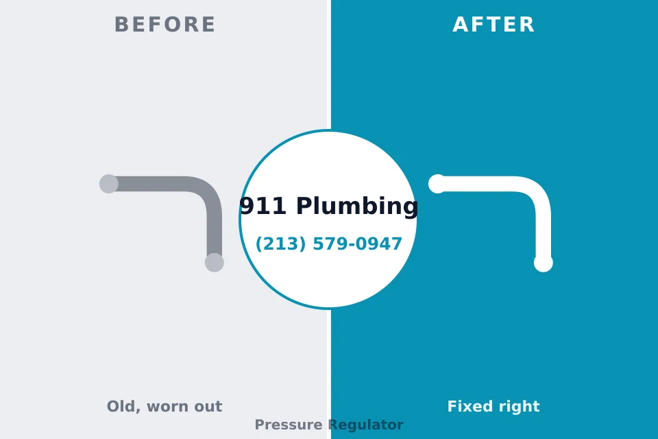 Before and after: plumbing repair Wood-Ridge, NJ